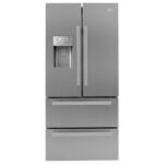 Réfrigérateur - 2 portes & 2 tiroirs - Neo Frost - Distributeur d'eau - 530 L - A++ - Inox  BEKO GNE60532DX -