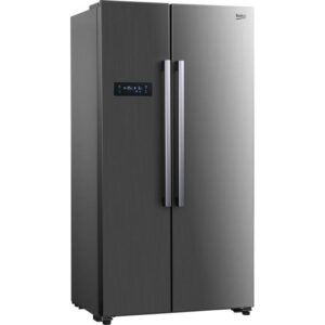 Réfrigérateur américain - 436L (291+142) - Froid Ventilé Neo Frost - A+ -L64 x H177,70 cm - Inox   BEKO - GNO4321XP -