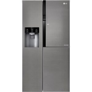 Réfrigérateur congélateur US Eau'tonome - 591L (394+197) - Froid ventilé - A+ - L91,2cm x H179cm - Inox - LG GSJ361DIDV