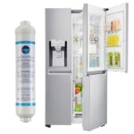 REFRIGERATEUR FRIGO AMERICAIN US 3 Portes inox 601L A++ Froid ventilé No Frost Distributeur d'eau  LG