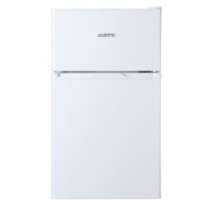 Réfrigérateur congélateur haut - 70L (48+22) - Froid statique - A+ - L 48cm x H 84cm - OCEANIC OCEA2DT70W  - Blanc