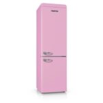 Réfrigérateur SCHNEIDER  combiné SCB250VP Vintage 250 litres Rose A+