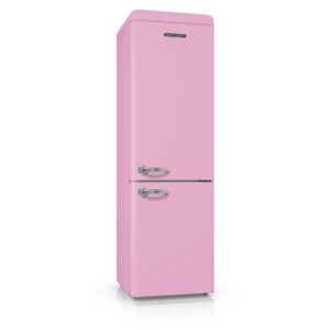 Réfrigérateur SCHNEIDER  combiné SCB250VP Vintage 250 litres Rose A+