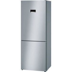 Réfrigérateur combi - 385 L (280 L + 105 L) - NoFrost MultiAirflow - A++ - HxLxP 186 x 70 x 67 cm - Inox  BOSCH KGN46XL30