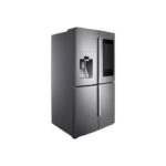 Réfrigérateur-congélateur pose libre WiFi largeur : 90.8 cm profondeur : 73.3 cm  Samsung Family Hub RF56M9540SR