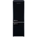 Réfrigérateur combiné vintage GEDTECH GCBV310BL - Noir - 310L - Classe E