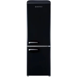 Réfrigérateur combiné vintage GEDTECH GCBV310BL - Noir - 310L - Classe E