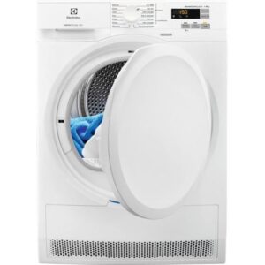 Sèche-linge à condensation – Pompe à chaleur – 8 kg – A++ – Blanc  ELECTROLUX – EW7H6812SC