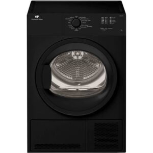 Sèche linge frontal – 7 kg – Condensation – Classe B – Noir hublot verre noir  CONTINENTAL EDISON CESLCE7B1