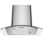 Hotte aspirante 60cm >550m3/h -56db -éclairage LED -3 Vitesses -Extra & Recyclage -Inox -Hotte Décorative Cuisine Murale