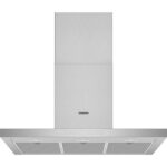 Hotte décorative murale box 90 cm – Débit d&rsquo;air 718 m3/h – Inox