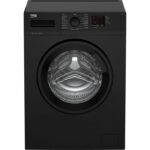 Lave linge frontal – 8kg – 1200 trs/min – A+++ – Noir laqué  BEKO – LLF082B1 –